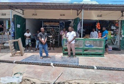 Actividade da cooperativa Serralharia Unidos pela Paz